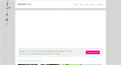 Desktop Screenshot of marysolortega.com